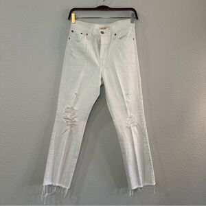 Levi’s Wedgie Straight Distressed 414